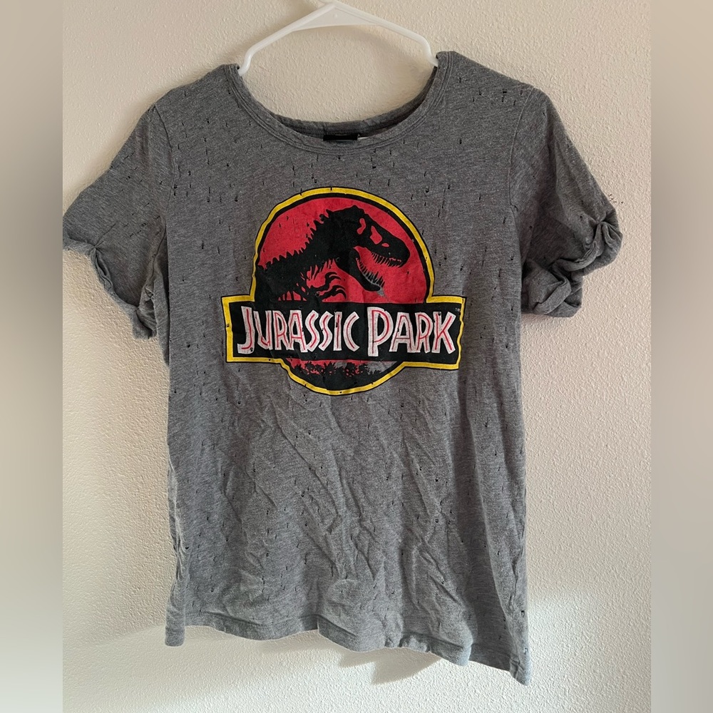 Jurassic Park Pre-distressed Tee